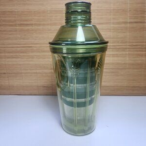 Starbucks Iced Shaker Set 4 Cups Swizzle Sticks and Straws Large Acrylic